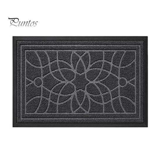 Коврик для входной двери, прочный, нескользящий, резиновый, для входа в помещение, уличного использования, улавливает грязь и влагу для входа на крыльцо патио F