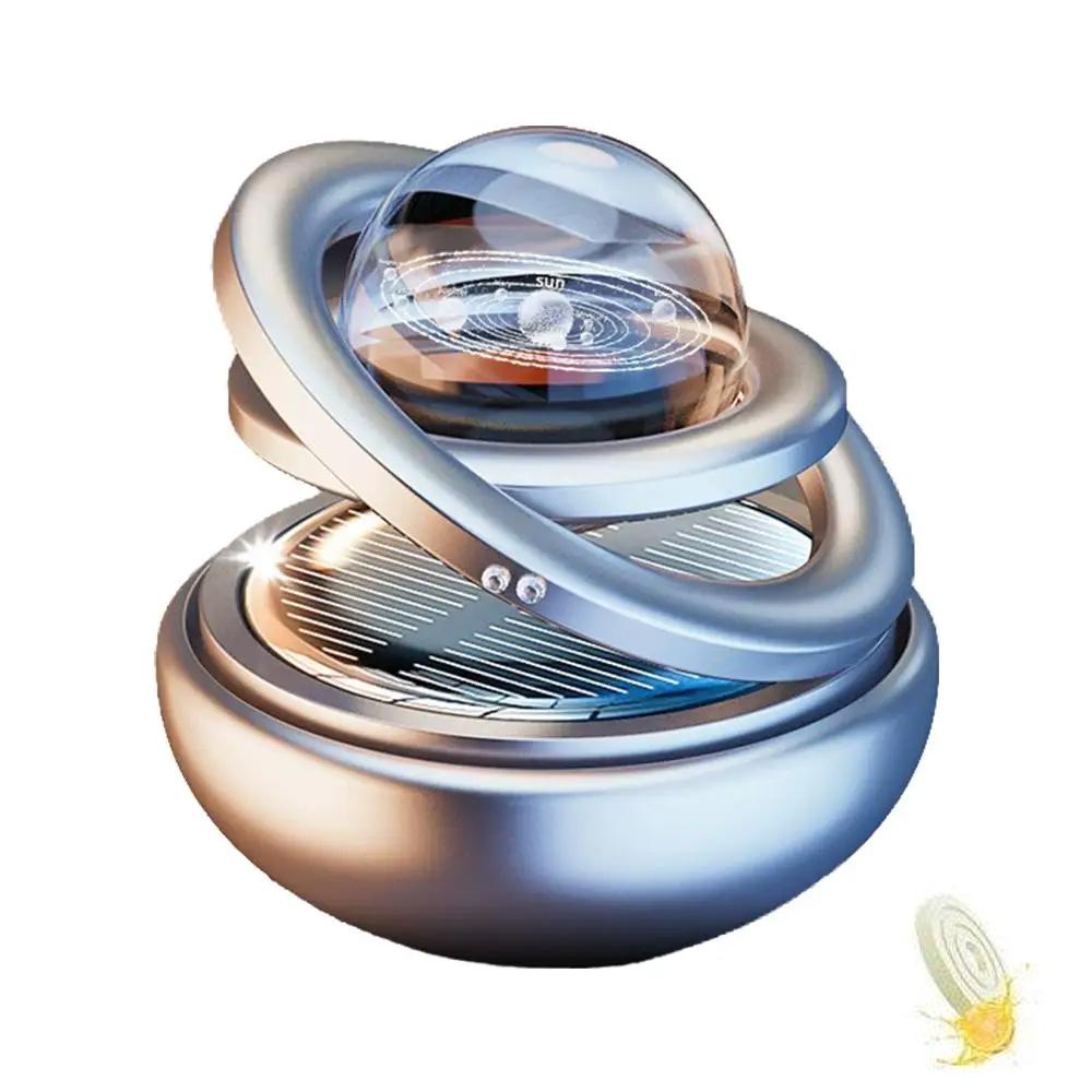 Car Solar Aromatherapy Ornaments Double Suspended Crystal Ball Rotating Aromatherapy Perfume for Home Car Decor срібний
Car Solar Aromatherapy Ornaments Double Suspended Crystal Ball Rotating Aromatherapy Perfume for Home Car Decor срібний