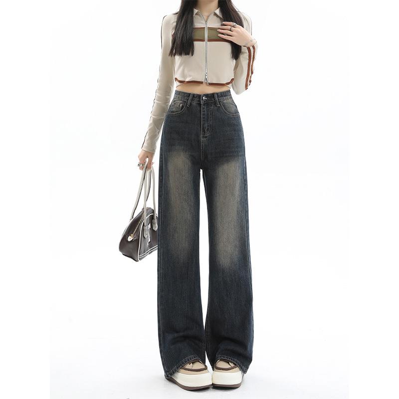 High-Waisted Micro-Flare Velvet Jeans for Plus-Size Women - Slimming, Retro Pear Shape Fit for Autumn/Winter 2024 2XL
High-Waisted Micro-Flare Velvet Jeans for Plus-Size Women - Slimming, Retro Pear Shape Fit for Autumn/Winter 2024 2XL