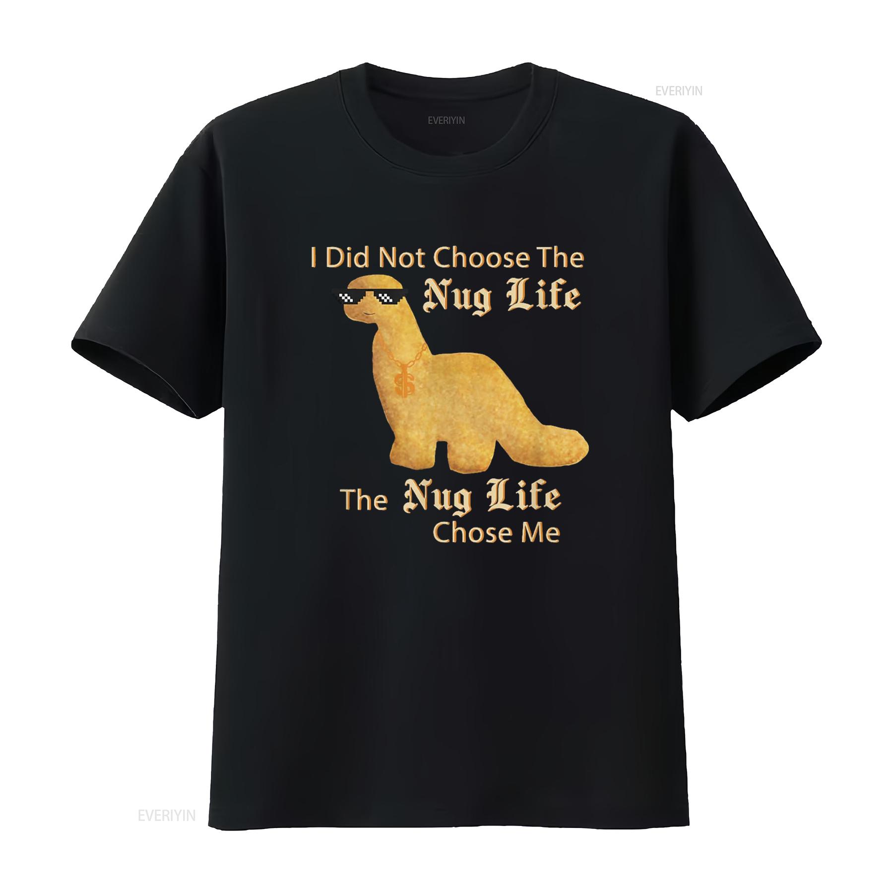 Nug Life I did not Choose Chicken Dinosaur Nugget T Shirt vintage Washed designer clothes homme Stylish Casual Comfortable 4XL
Nug Life I did not Choose Chicken Dinosaur Nugget T Shirt vintage Washed designer clothes homme Stylish Casual Comfortable 4XL