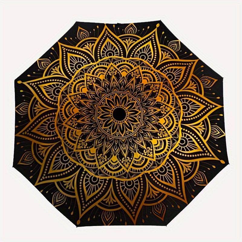 1pc Golden Mandala Automatic Umbrella - 8-Rib Foldable Design, Outdoor Adventures, and Family Celebrations yy250829024
1pc Golden Mandala Automatic Umbrella - 8-Rib Foldable Design, Outdoor Adventures, and Family Celebrations yy250829024
