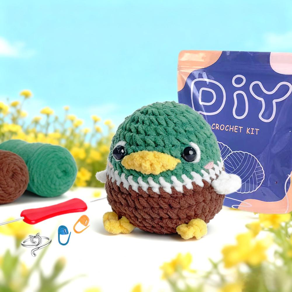 YAMAXIN Crochet Kit for Beginners,Crocheting DIY Amigurumi Hook Set with Instruction Manual and Video Teaching
YAMAXIN Crochet Kit for Beginners,Crocheting DIY Amigurumi Hook Set with Instruction Manual and Video Teaching