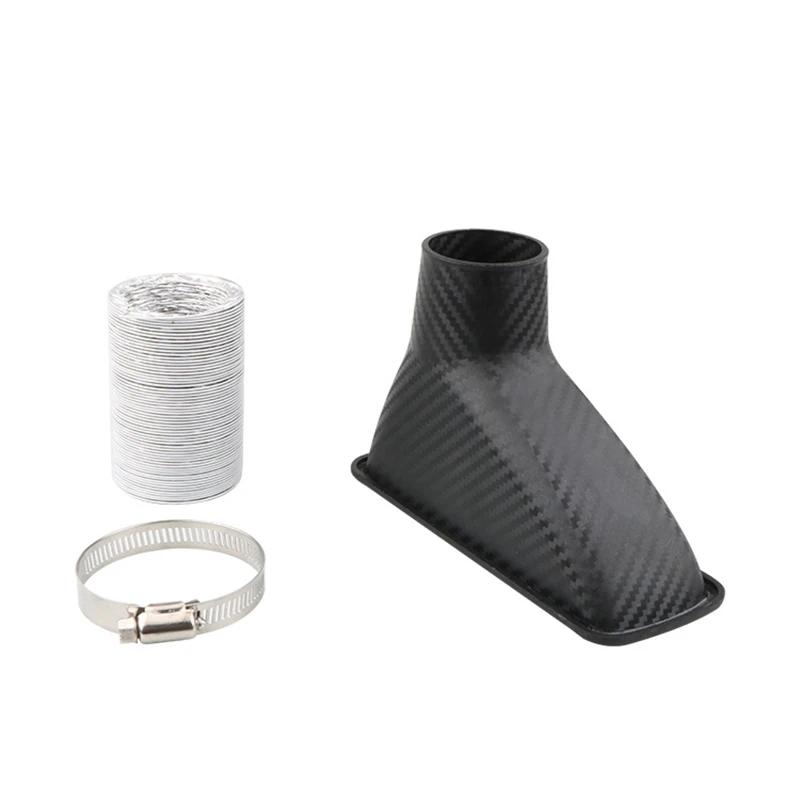 1pcs Universal Car Front Bumper Air Intake Pipe Kit Abs Turbine Inlet Pipe Air Funnel Turbo Charging System Accessory Square
1pcs Universal Car Front Bumper Air Intake Pipe Kit Abs Turbine Inlet Pipe Air Funnel Turbo Charging System Accessory Square