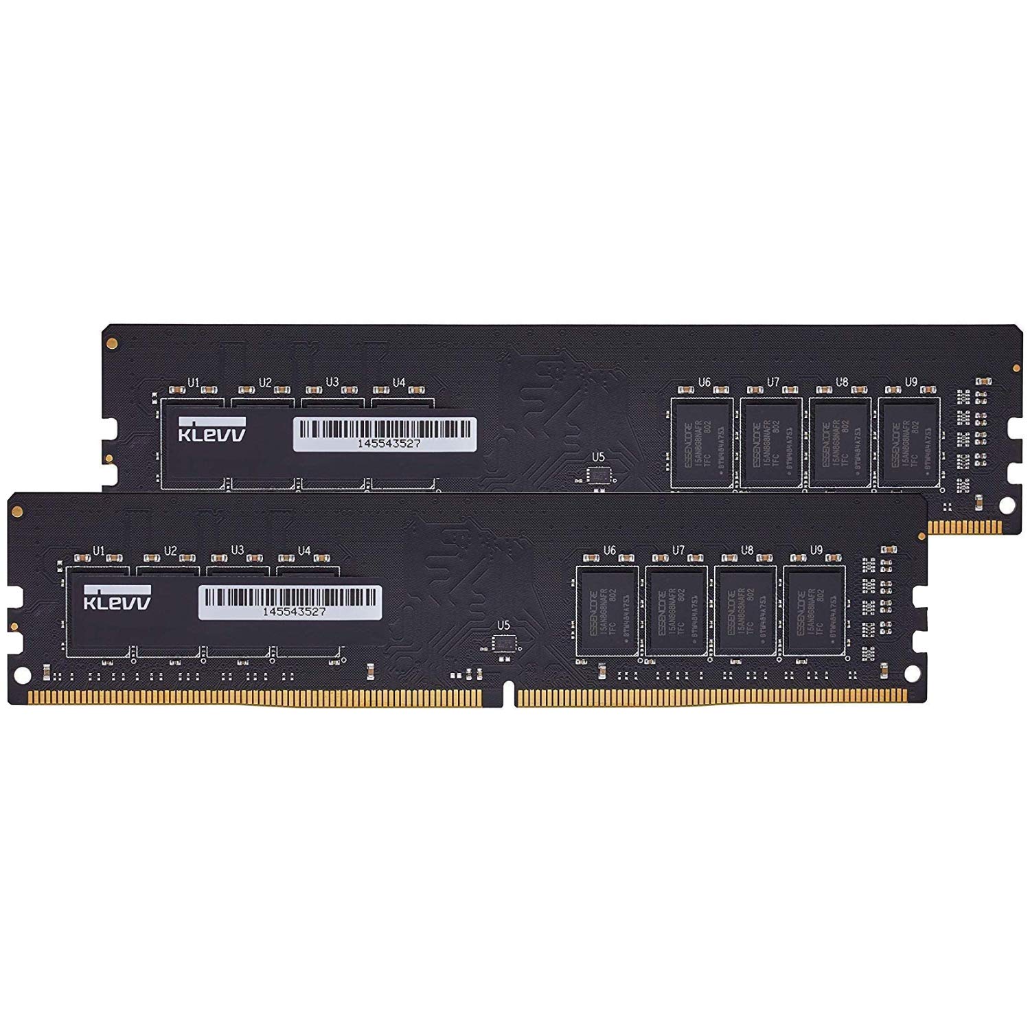 ESSENCORE KLEVV Desktop PC Memory DDR4 2666 8GB x 2 16GB Kit 288pin SK hynix Memory Chip PC4-21300 KD48GU881-26N190D чорний
ESSENCORE KLEVV Desktop PC Memory DDR4 2666 8GB x 2 16GB Kit 288pin SK hynix Memory Chip PC4-21300 KD48GU881-26N190D чорний
