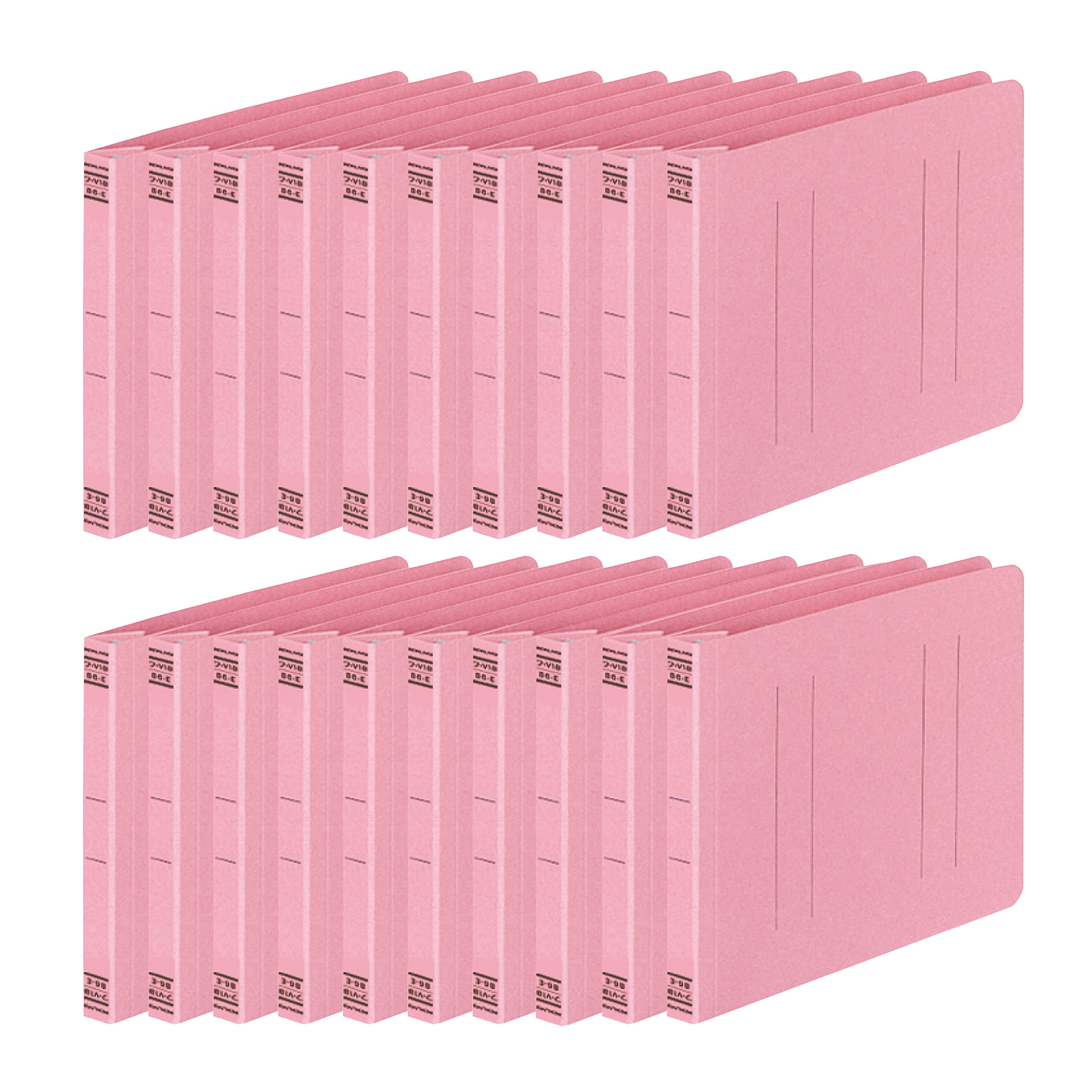 KOKUYO File Flat File Paper Cover Resin Binding 2 Holes B6 Horizontal Pink 20 Book Set Fu-V18PX20
KOKUYO File Flat File Paper Cover Resin Binding 2 Holes B6 Horizontal Pink 20 Book Set Fu-V18PX20