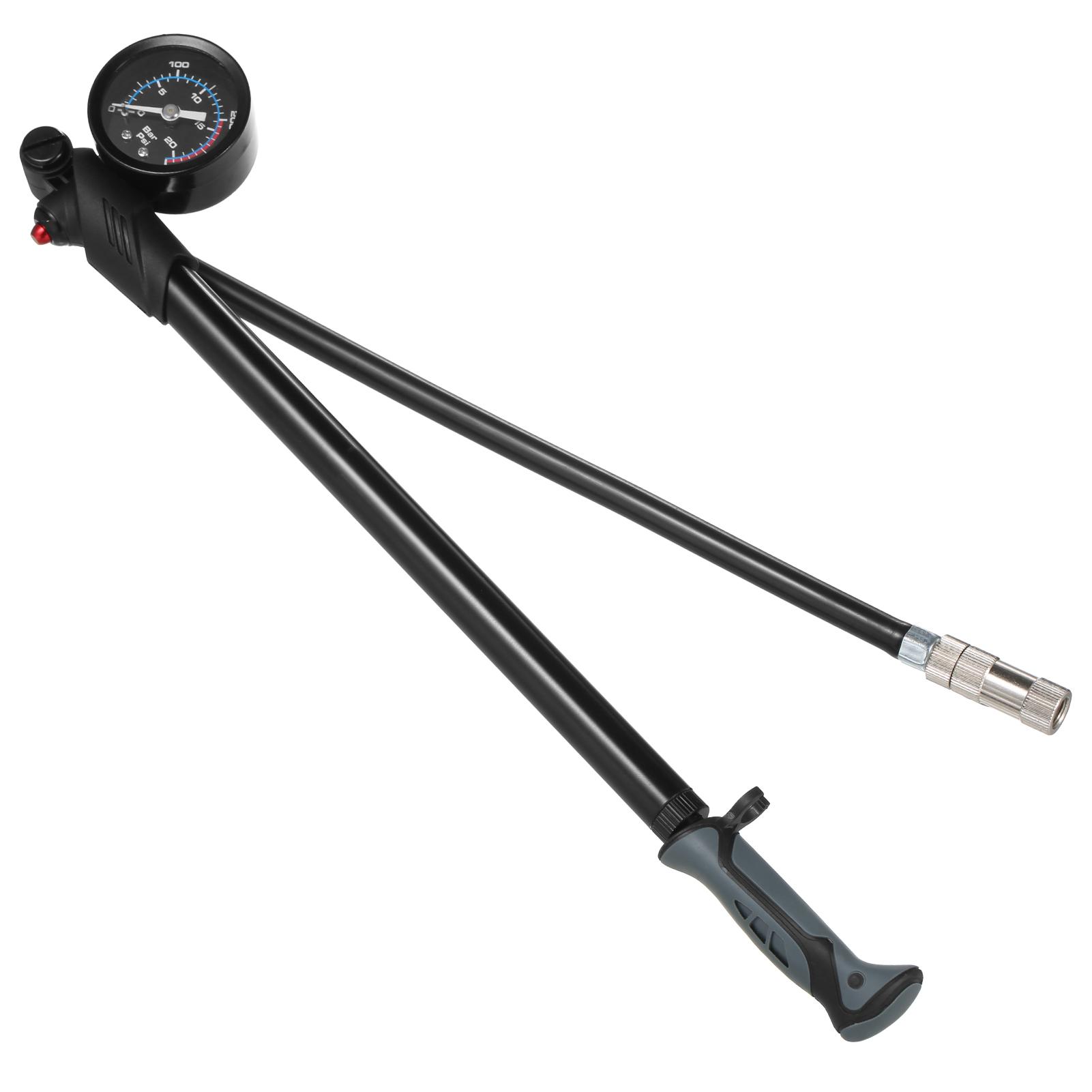 Lixada Bike Shock Pump with Digital Pressure Gauge 300PSI High Pressure Bike Tire Inflator Pump for Fork and Rear Suspension
Lixada Bike Shock Pump with Digital Pressure Gauge 300PSI High Pressure Bike Tire Inflator Pump for Fork and Rear Suspension