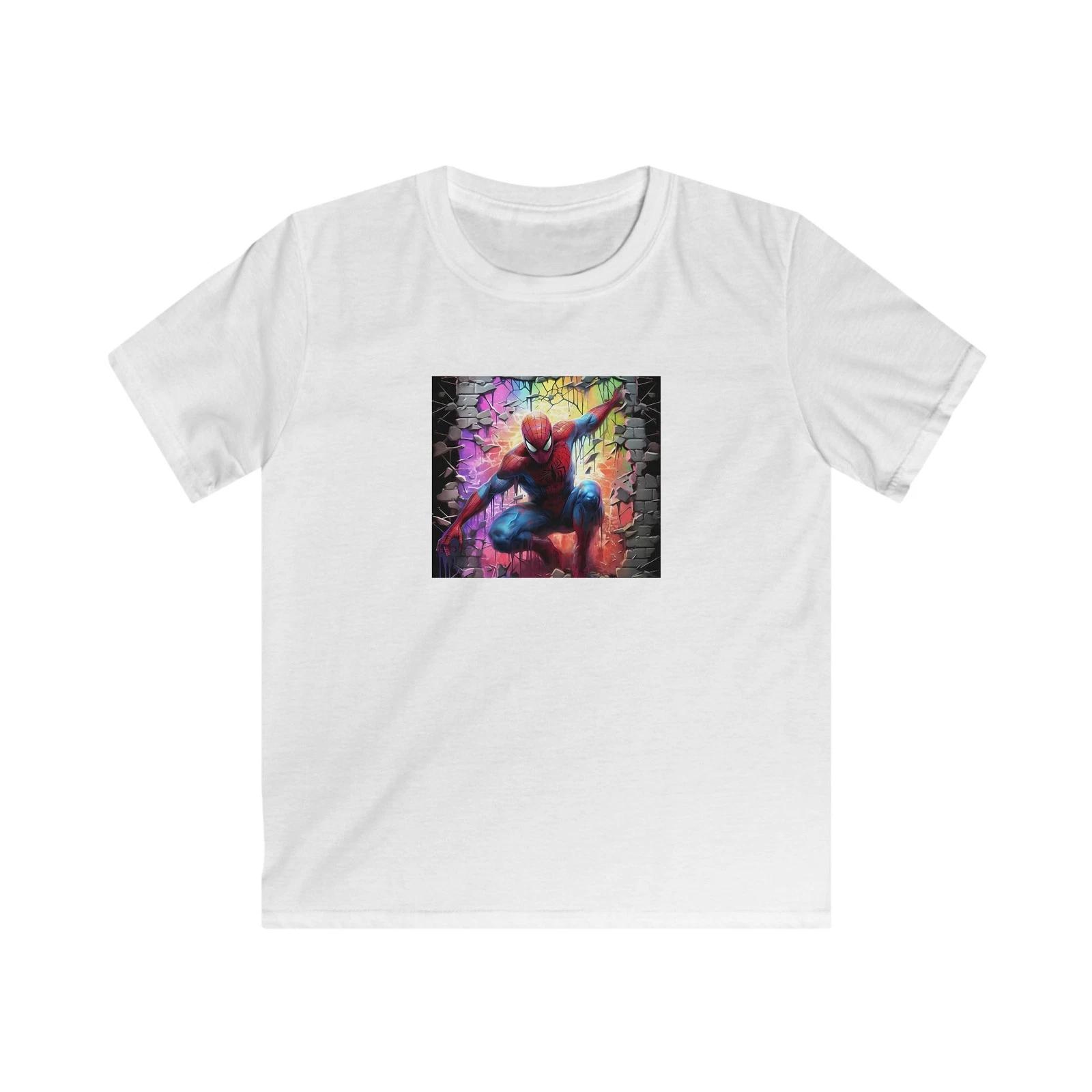 Colorful Spider-Man Kids Softstyle Tee, Superhero Graphic Shirt, Children s S
Colorful Spider-Man Kids Softstyle Tee, Superhero Graphic Shirt, Children s S