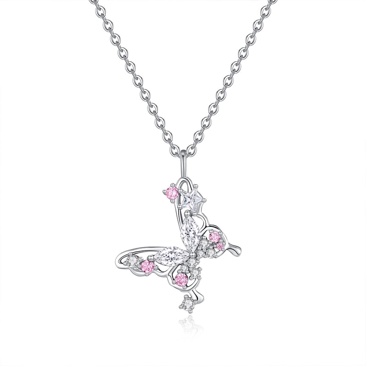 Подвеска-ожерелье «Колесо обозрения с бабочкой», розовый циркон, серебро S925, девчачий дизайн, универсальное ювелирное изделие высокого класса S925 Silver
Подвеска-ожерелье «Колесо обозрения с бабочкой», розовый циркон, серебро S925, девчачий дизайн, универсальное ювелирное изделие высокого класса S925 Silver