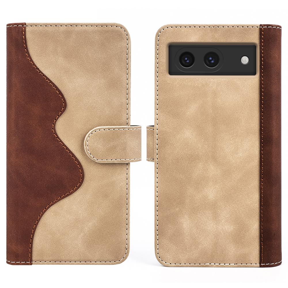 For Google Pixel 8a Case Color Splicing Phone Cover with Wallet Stand Yellow
For Google Pixel 8a Case Color Splicing Phone Cover with Wallet Stand Yellow