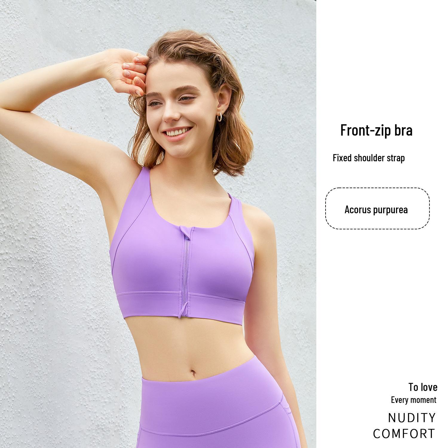 Jiu Yilaika Women s High Impact Shockproof Zip Front Sports Bra with Integrated Cups M
Jiu Yilaika Women s High Impact Shockproof Zip Front Sports Bra with Integrated Cups M