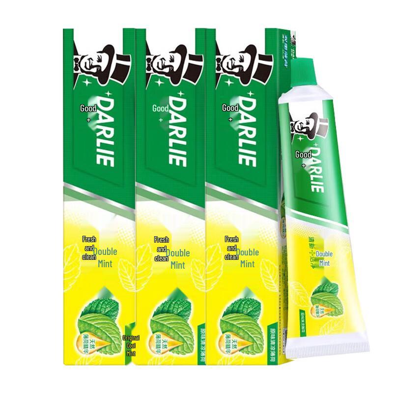 Darlie Double Mint Fresh Breath Toothpaste
Darlie Double Mint Fresh Breath Toothpaste