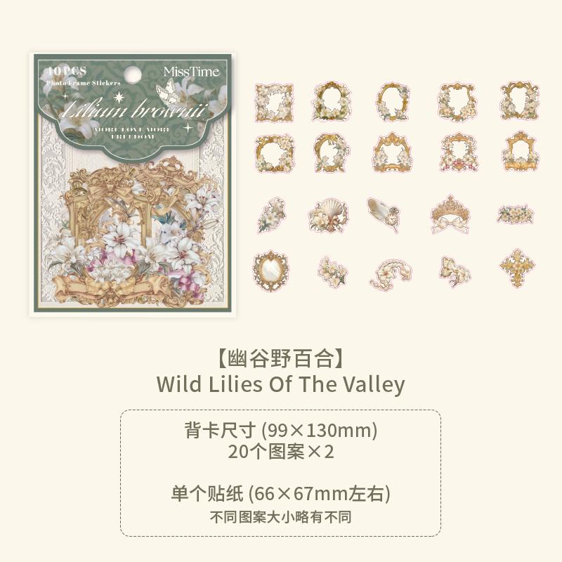 40pcs/pack Creative Aesthetics PET Decorative Stickers Retro Flower Borders DIY Diary Scrapbook Decor Journal Supplies
40pcs/pack Creative Aesthetics PET Decorative Stickers Retro Flower Borders DIY Diary Scrapbook Decor Journal Supplies