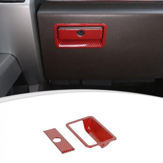 Red Carbon Co-pilot Side Storage Box Handle Decor Cover Trim For Ford F150 15-20
Red Carbon Co-pilot Side Storage Box Handle Decor Cover Trim For Ford F150 15-20