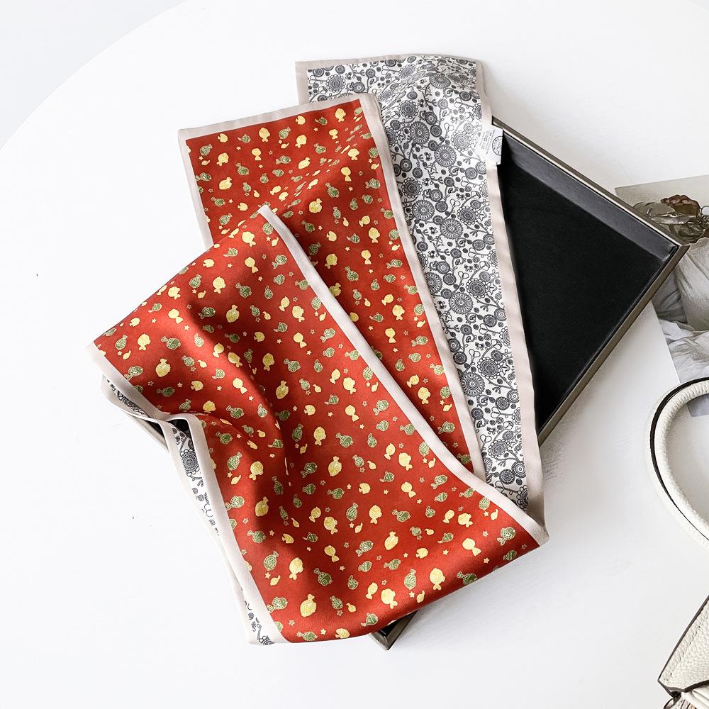 Весенне-летний атласный длинный шарф для женщин, солнцезащитная шаль, модный атласный длинный шарф для красоты, универсальный дорожный шарф 17*150cm
Весенне-летний атласный длинный шарф для женщин, солнцезащитная шаль, модный атласный длинный шарф для красоты, универсальный дорожный шарф 17*150cm