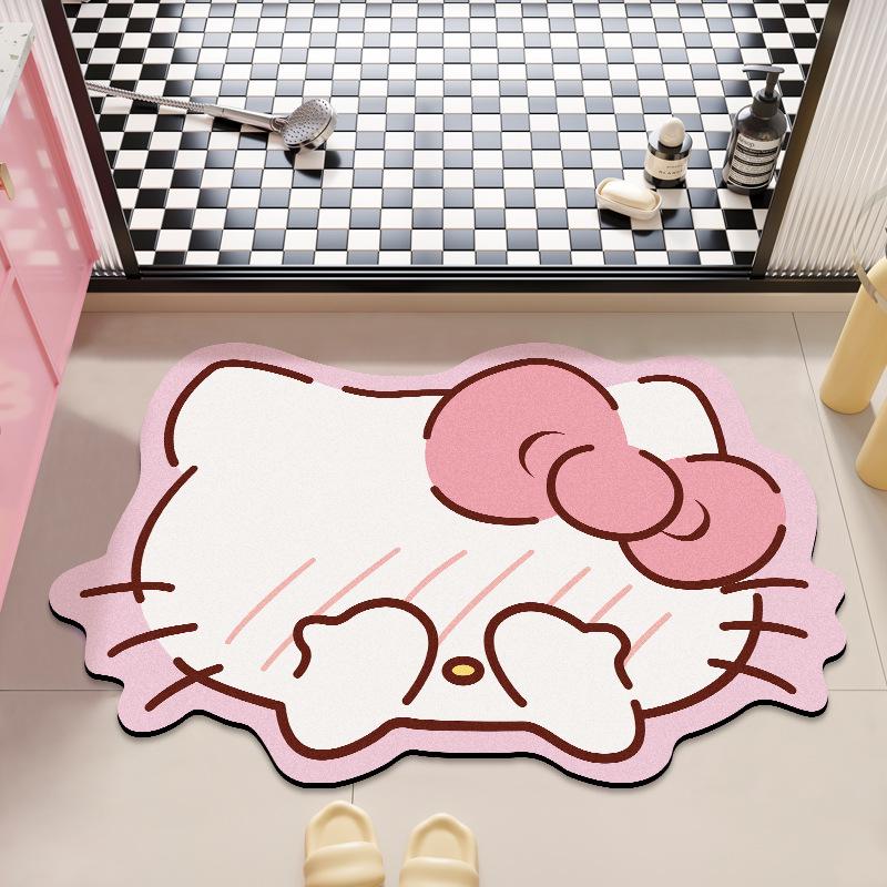 Kitty Cat Quick-Dry Diatomaceous Earth Bathroom Mat - Non-Slip Absorbent Toilet Floor Pad 40*60cm (Shower Door)
Kitty Cat Quick-Dry Diatomaceous Earth Bathroom Mat - Non-Slip Absorbent Toilet Floor Pad 40*60cm (Shower Door)
