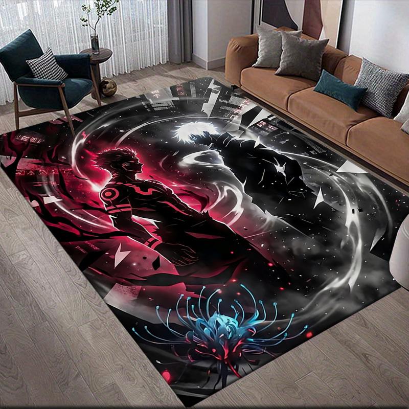 Gojo & Sukuna Anti-Slip Rug, Rectangular Carpet for Living Room, Bedroom, Sofa & Game Area, Ideal Home Decoration 60x90cm
Gojo & Sukuna Anti-Slip Rug, Rectangular Carpet for Living Room, Bedroom, Sofa & Game Area, Ideal Home Decoration 60x90cm