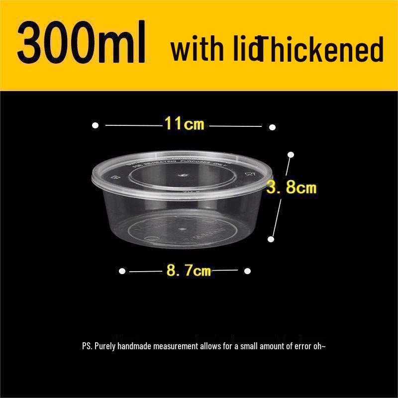 Leak-Proof Disposable Soup Container – Thick, Sealed, No-Spill Round Design. Thickened Transparent 2 Sets Sample Pack with Lids
Leak-Proof Disposable Soup Container – Thick, Sealed, No-Spill Round Design. Thickened Transparent 2 Sets Sample Pack with Lids