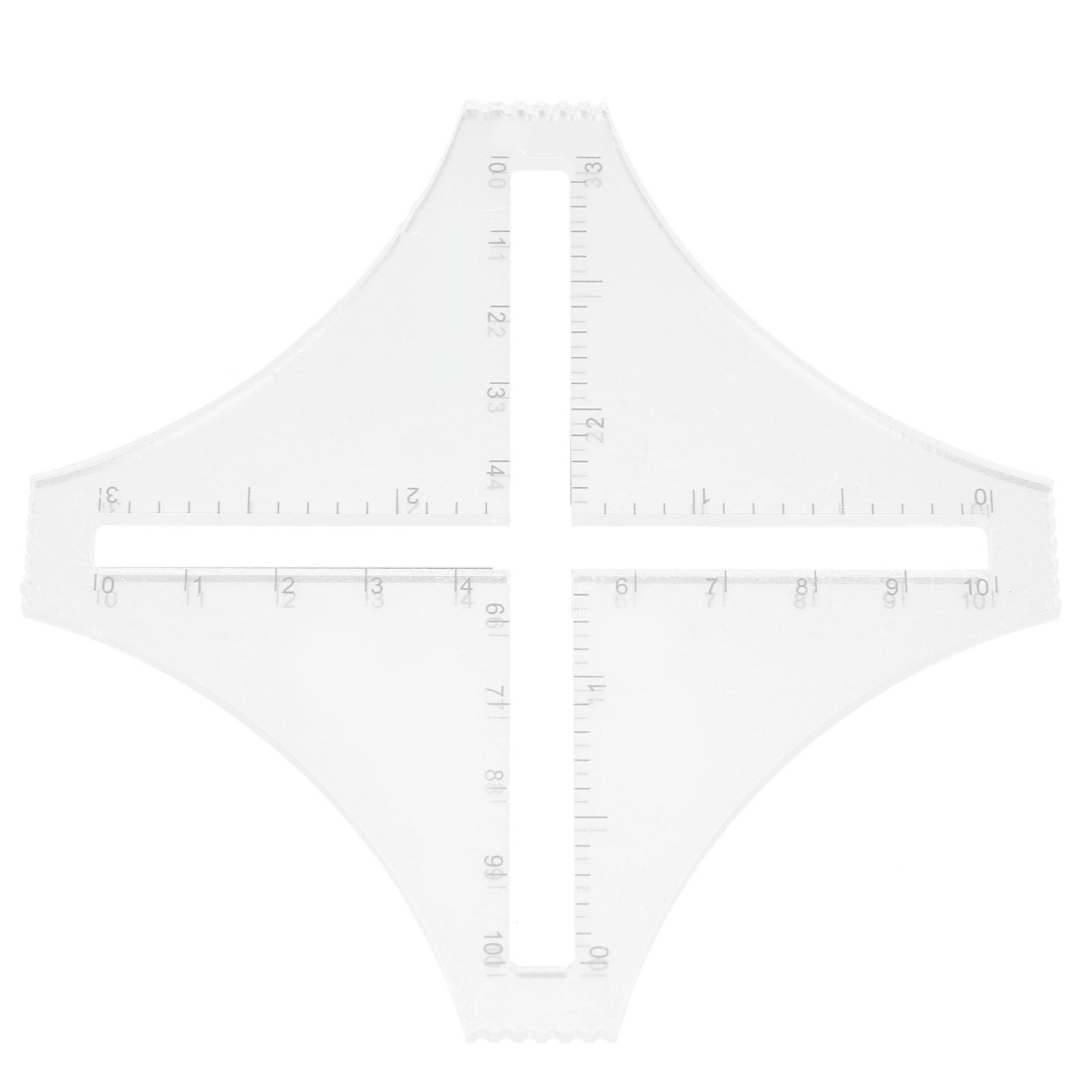 Quilting Ruler DIY Transparent Plastic FourCorner Templates Set for Craft Professional Sewing Gift
Quilting Ruler DIY Transparent Plastic FourCorner Templates Set for Craft Professional Sewing Gift