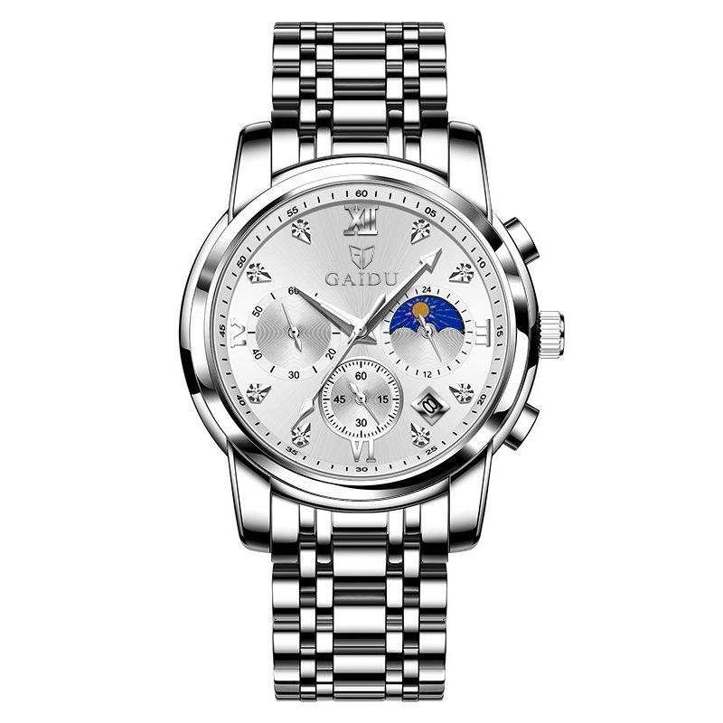 Часы Модные часы Мужские многофункциональные светящиеся водонепроницаемые кварцевые часы Мужские часы
Часы Модные часы Мужские многофункциональные светящиеся водонепроницаемые кварцевые часы Мужские часы