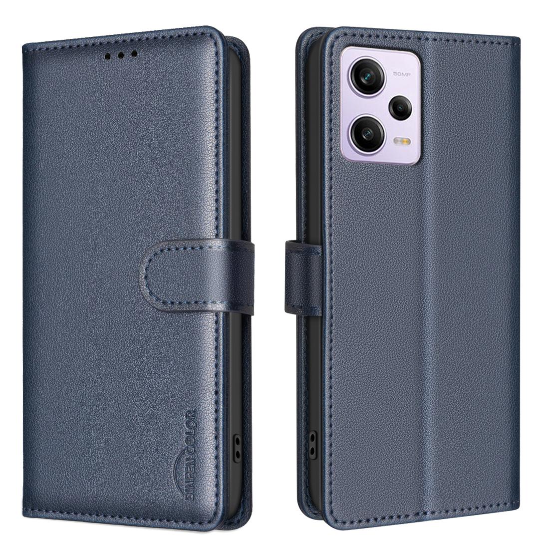 BINFEN COLOR BF32 For Xiaomi Poco X5 Pro 5G/Redmi Note 12 Pro 5G/Note 12 Pro Speed 5G Phone Case Litchi Texture Leather Cover Blue
BINFEN COLOR BF32 For Xiaomi Poco X5 Pro 5G/Redmi Note 12 Pro 5G/Note 12 Pro Speed 5G Phone Case Litchi Texture Leather Cover Blue