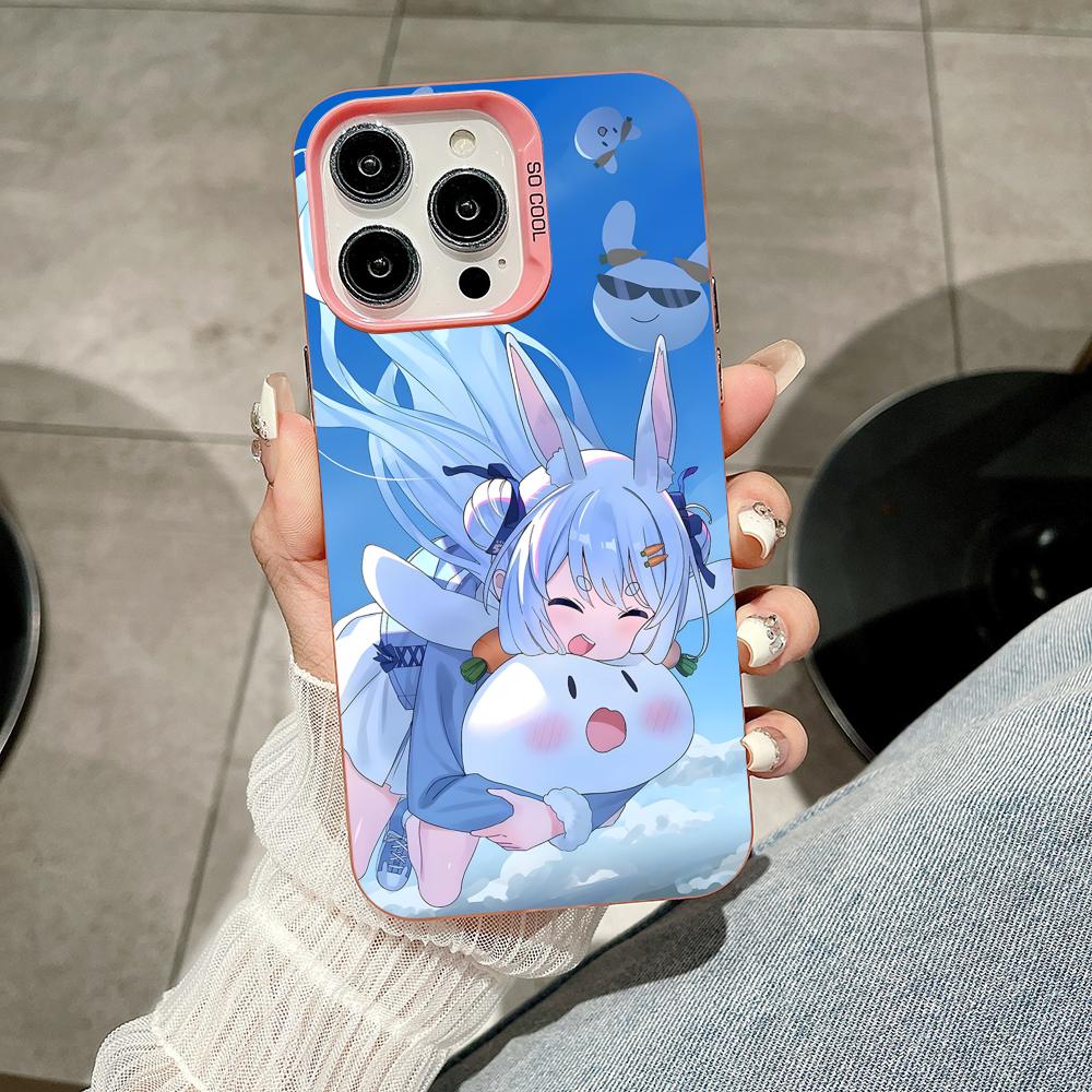 Holo Usada Pekora Pink Translucent Mobile Phone Case for iPhone 17 16 15 14 13 12 11 X XR XS Air Pro Max Plus Colorful Cover iPhone 14 Pro
Holo Usada Pekora Pink Translucent Mobile Phone Case for iPhone 17 16 15 14 13 12 11 X XR XS Air Pro Max Plus Colorful Cover iPhone 14 Pro