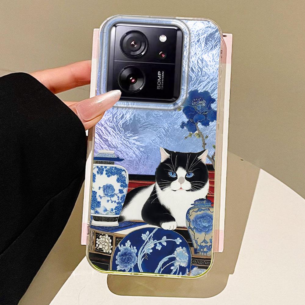 Милий чохол для телефону з візерунком вихору з квітів для дівчинки для Xiaomi 13T 14T 11 Lite Poco X5 M6 Pro X6 X3 Pro NFC C75 C71 C65 C61 M5S Xiaomi 14T Pro білий
Милий чохол для телефону з візерунком вихору з квітів для дівчинки для Xiaomi 13T 14T 11 Lite Poco X5 M6 Pro X6 X3 Pro NFC C75 C71 C65 C61 M5S Xiaomi 14T Pro білий