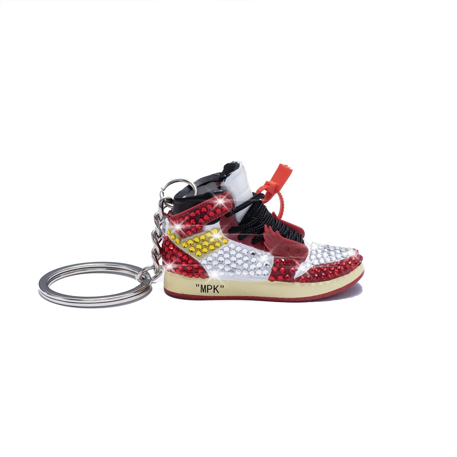 MPK Retro Shoes Rubber Sneaker Keychain Perfect for Birthday Party Mystery Goodie Bag Gifts Party Diamond Red 1 - Prizes, & Favors, (1 Shoe),
MPK Retro Shoes Rubber Sneaker Keychain Perfect for Birthday Party Mystery Goodie Bag Gifts Party Diamond Red 1 - Prizes, & Favors, (1 Shoe),