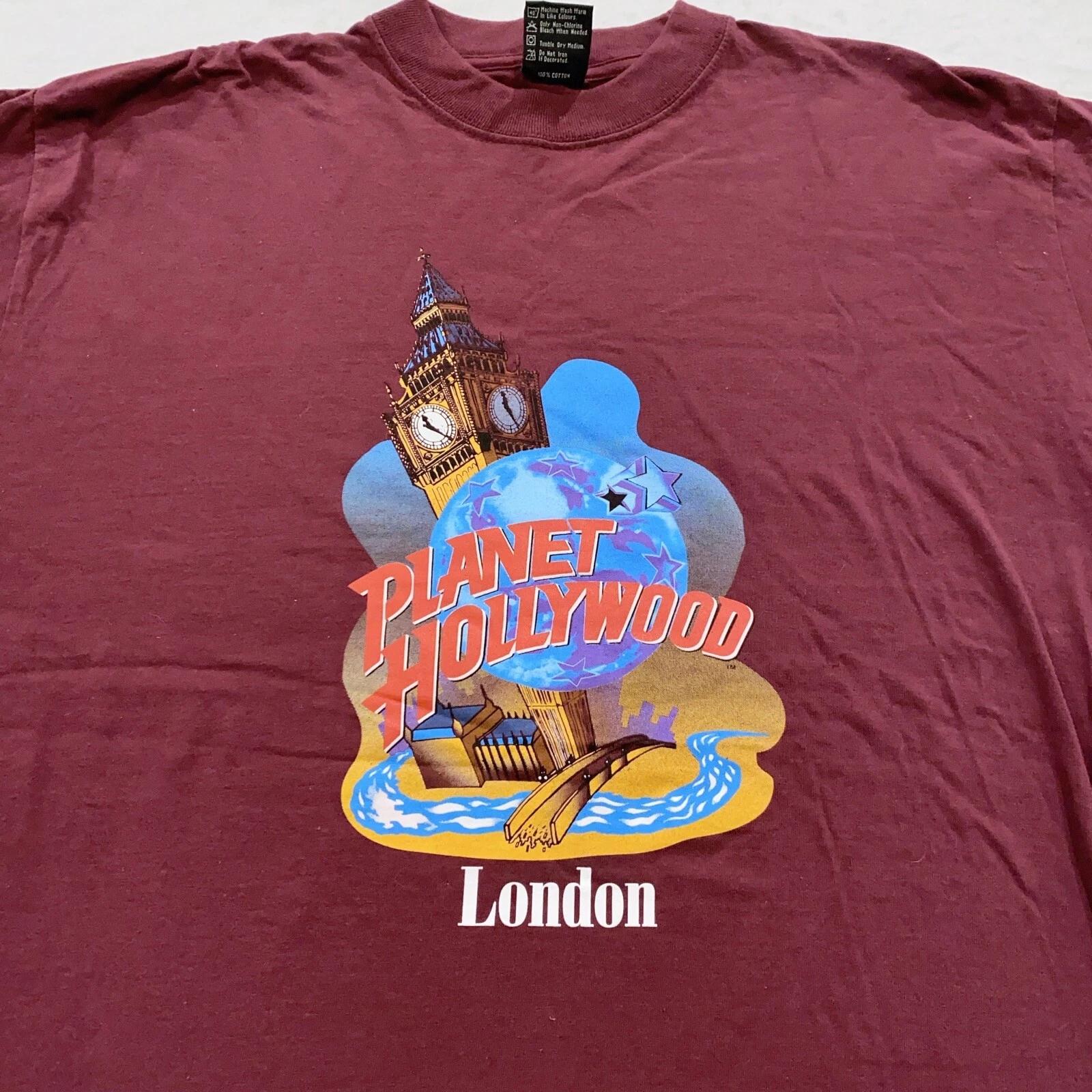 vintage 90s PLANET HOLLYWOOD LONDON T-Shirt LARGE england soft S
vintage 90s PLANET HOLLYWOOD LONDON T-Shirt LARGE england soft S
