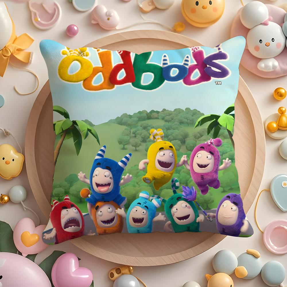 Мультяшна наволочка для подушки O-Oddbods - Для дому та автомобіля, Багатоцільова, Двостороння, М яка та міцна для щоденного використання 30X30cm
Мультяшна наволочка для подушки O-Oddbods - Для дому та автомобіля, Багатоцільова, Двостороння, М яка та міцна для щоденного використання 30X30cm