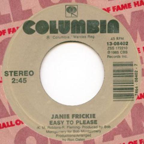 7inch Record JANIE FRICKIE - Easy To Please / Always Have Always 1308402 Columbia 1986 US Pop
7inch Record JANIE FRICKIE - Easy To Please / Always Have Always 1308402 Columbia 1986 US Pop