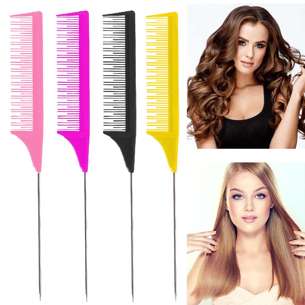 Metal Pin Hair Cutting Fine-tooth For Hair Dyeing Rat Tail Comb Styling Tool Hair Tail Comb
Metal Pin Hair Cutting Fine-tooth For Hair Dyeing Rat Tail Comb Styling Tool Hair Tail Comb
