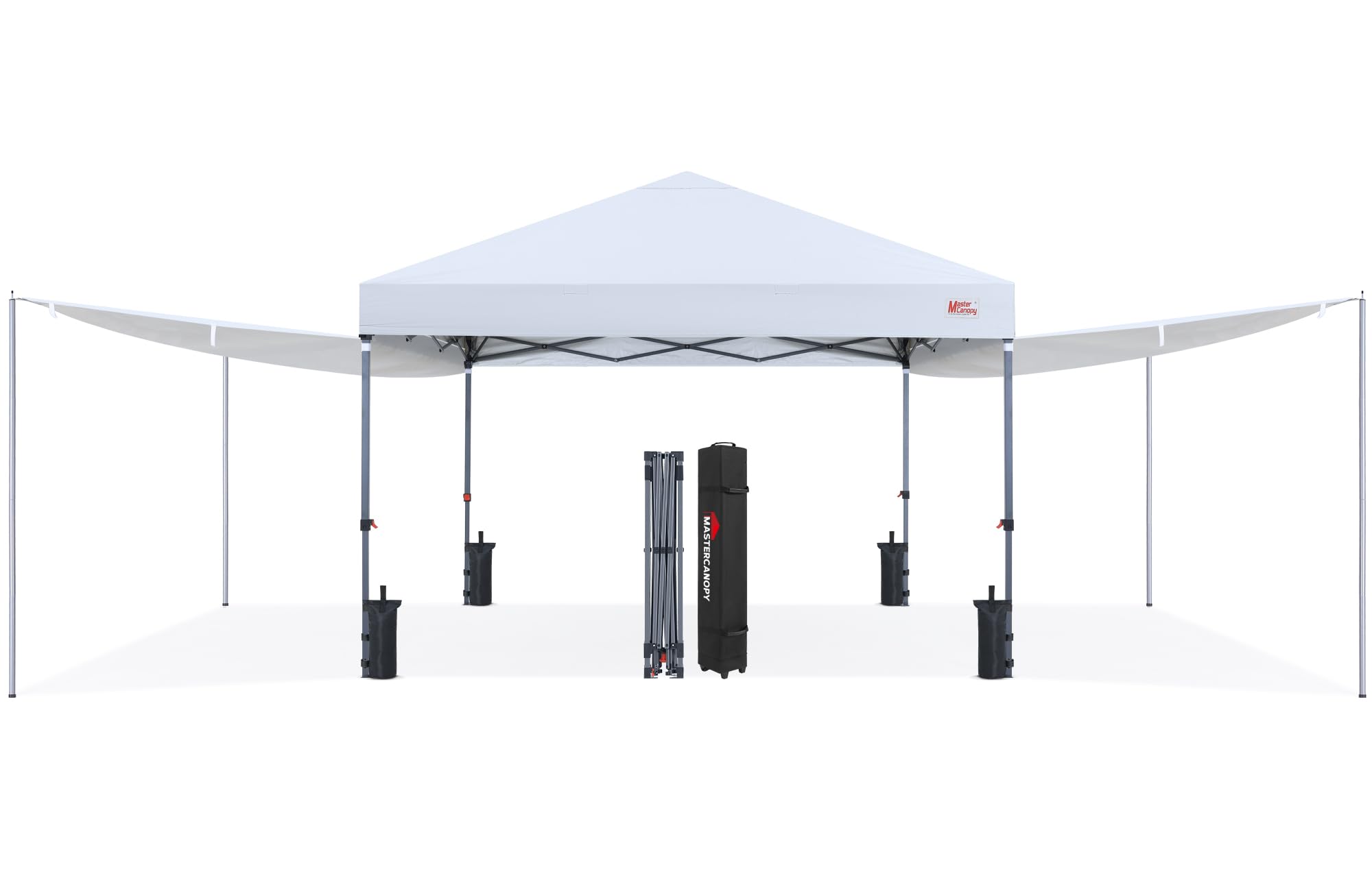 MASTERCANOPY One-Touch Tarp Tent, 2 Side Sheets + 4 Side Poles Set, Awning Tarp, Large Sunshade, Awning, Outdoor, Steel Frame, Water Resistant, 3
MASTERCANOPY One-Touch Tarp Tent, 2 Side Sheets + 4 Side Poles Set, Awning Tarp, Large Sunshade, Awning, Outdoor, Steel Frame, Water Resistant, 3