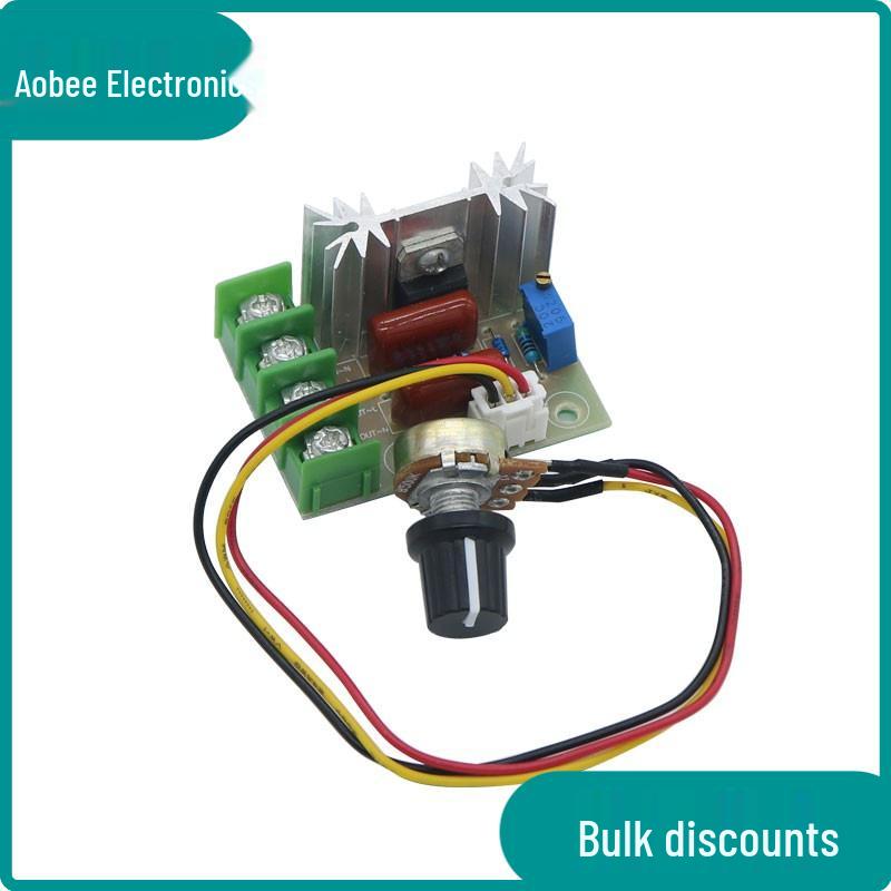 2000W High Power 220V Motor Speed Controller with Semiconductor Rectifier and Temperature Regulation Other
2000W High Power 220V Motor Speed Controller with Semiconductor Rectifier and Temperature Regulation Other