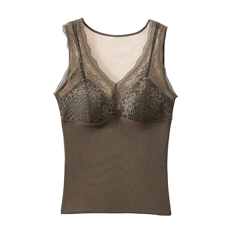 Ультрамягкий теплый жилет из бархатного кружева на осень и зиму Large
Ультрамягкий теплый жилет из бархатного кружева на осень и зиму Large