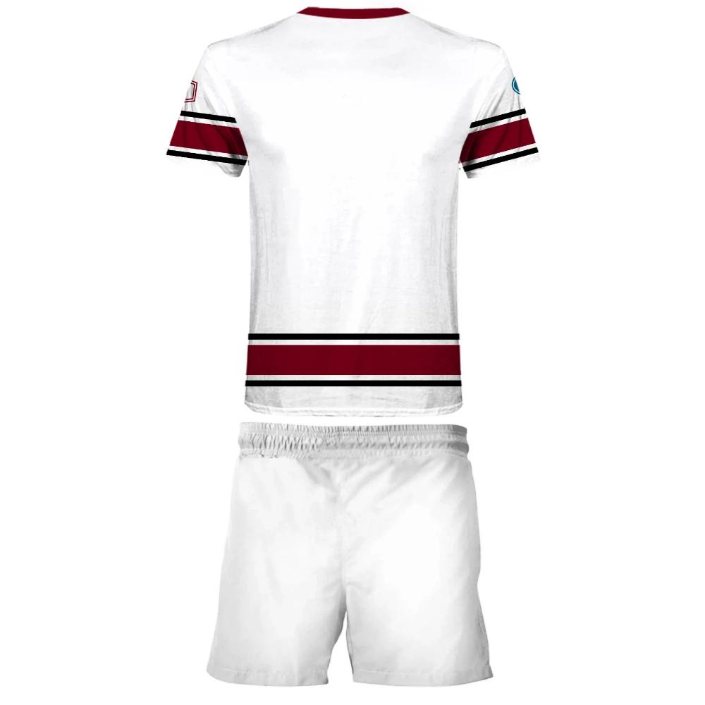 Summer 3D Printed 66 Pattern Suit Breathable Top Shorts Set Street Trendy T-shirt Set S
Summer 3D Printed 66 Pattern Suit Breathable Top Shorts Set Street Trendy T-shirt Set S