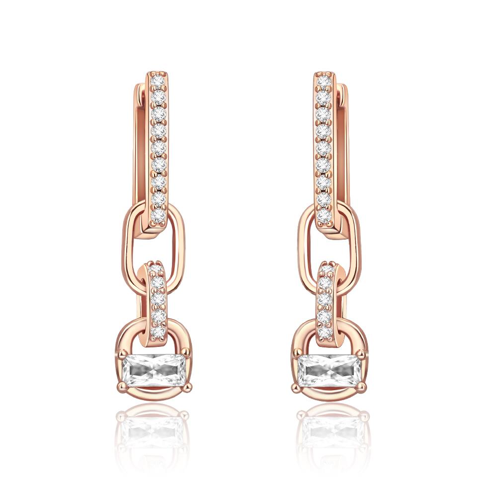 New in Earrings 925 Silver White Zircon Rose Gold Square Earrings Jewelry Women Hoops Woman Trend Designer
New in Earrings 925 Silver White Zircon Rose Gold Square Earrings Jewelry Women Hoops Woman Trend Designer