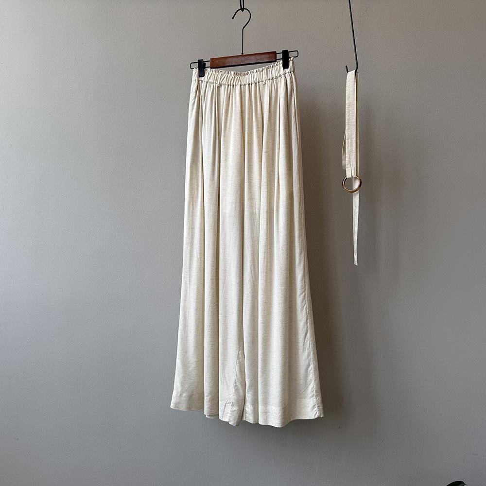 Johnature High Waisted Pants Women Summer Comfort Waistband Simple Loose Elastic Waistband Long Wide Leg Pants M бежевый
Johnature High Waisted Pants Women Summer Comfort Waistband Simple Loose Elastic Waistband Long Wide Leg Pants M бежевый