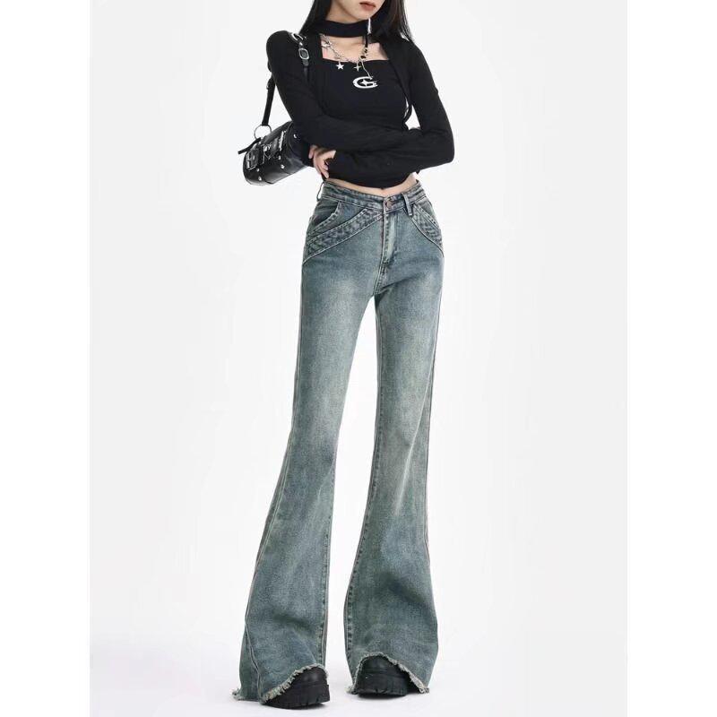 Women s 2024 Retro High-Waisted Frayed Flare Jeans – Slim-Fit, Stretchy, Micro-Flare Long Pants for Spring and Autumn. XL
Women s 2024 Retro High-Waisted Frayed Flare Jeans – Slim-Fit, Stretchy, Micro-Flare Long Pants for Spring and Autumn. XL