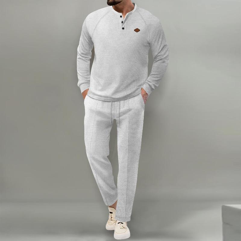 2026 Men s Solid Color Long-Sleeve Henley Shirt Set - Breathable, Simple Design for Spring and Autumn XXXL світло-сірий колір
2026 Men s Solid Color Long-Sleeve Henley Shirt Set - Breathable, Simple Design for Spring and Autumn XXXL світло-сірий колір
