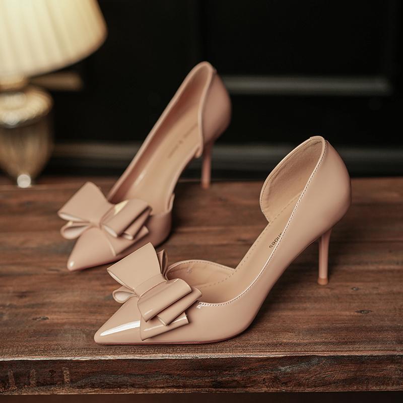 2025 Spring Sexy Ladies High Heels Fashion Patent Leather Bowknot Career Commuter Shoes High Heel Pumps Women 40
2025 Spring Sexy Ladies High Heels Fashion Patent Leather Bowknot Career Commuter Shoes High Heel Pumps Women 40