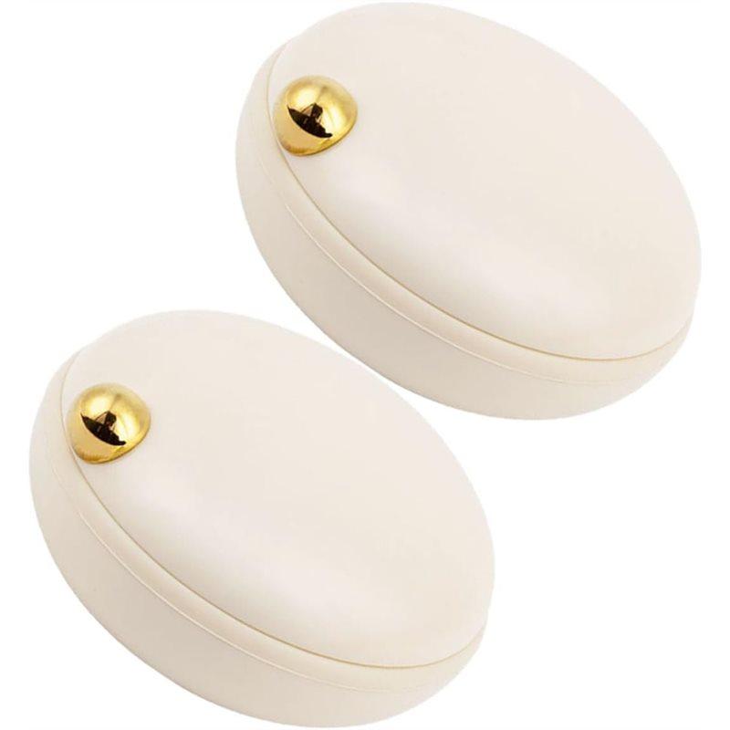 ABWR-Mini Travel Container For Daily Medication Storage Portable Pill Organizer Box 2Pcs Round Compartment Case With Seal белый
ABWR-Mini Travel Container For Daily Medication Storage Portable Pill Organizer Box 2Pcs Round Compartment Case With Seal белый
