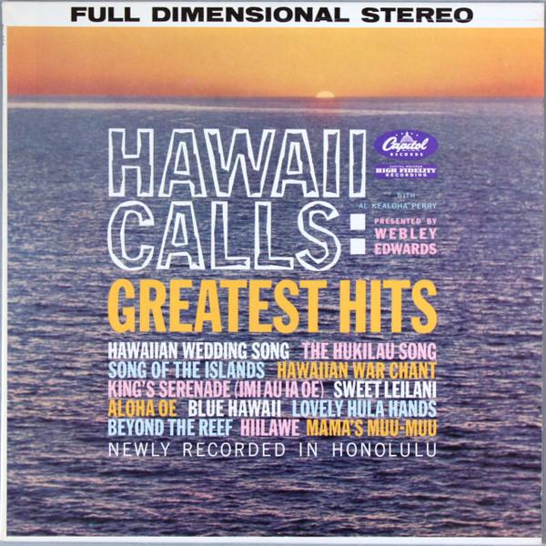 LP Record AL KEALOHA PERRY PRESENTED BY WEBLE Hawaii Calls Greatest Hits ST1339 Capitol Records 1960 US CountryFolk Used
LP Record AL KEALOHA PERRY PRESENTED BY WEBLE Hawaii Calls Greatest Hits ST1339 Capitol Records 1960 US CountryFolk Used
