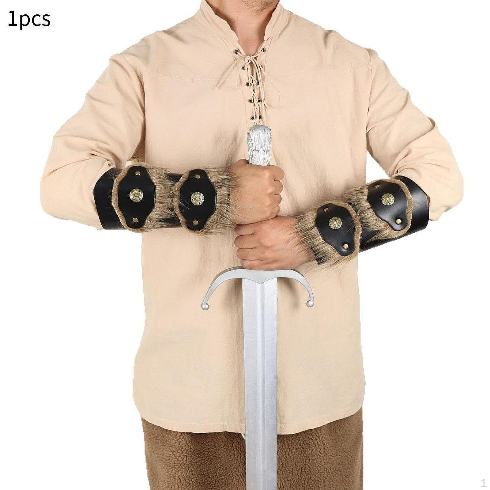 Браслет Мужской;s Средневековая манжета из ПУ кожи Легкая регулировка Декоративная функция чёрный
Браслет Мужской;s Средневековая манжета из ПУ кожи Легкая регулировка Декоративная функция чёрный