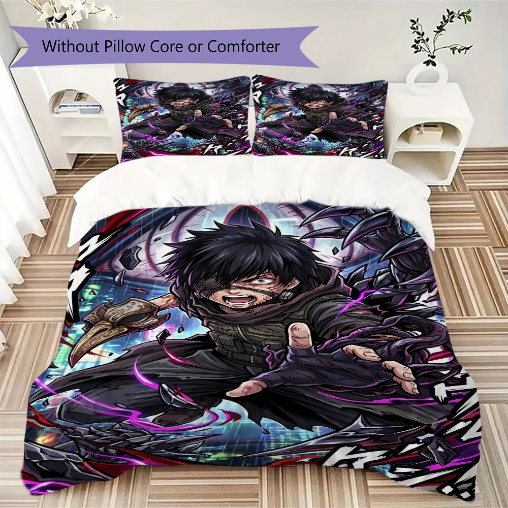 Dark style Pattern Bedding,Quilt Set Quilt Cover Pillowcase Home Birthday Gift (1 * duvet cover + 2 * pillowcase, without core) 135x200cm
Dark style Pattern Bedding,Quilt Set Quilt Cover Pillowcase Home Birthday Gift (1 * duvet cover + 2 * pillowcase, without core) 135x200cm