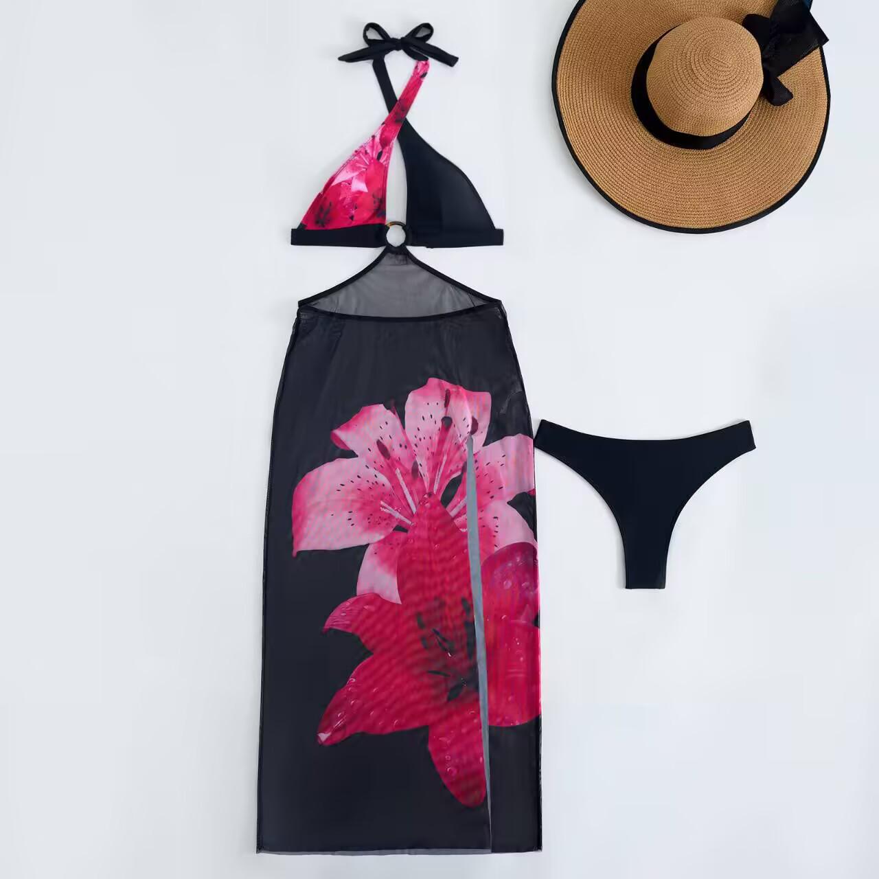 2026 European Halter Slimming Swimsuit with Bust Support for Resort Wear. S
2026 European Halter Slimming Swimsuit with Bust Support for Resort Wear. S