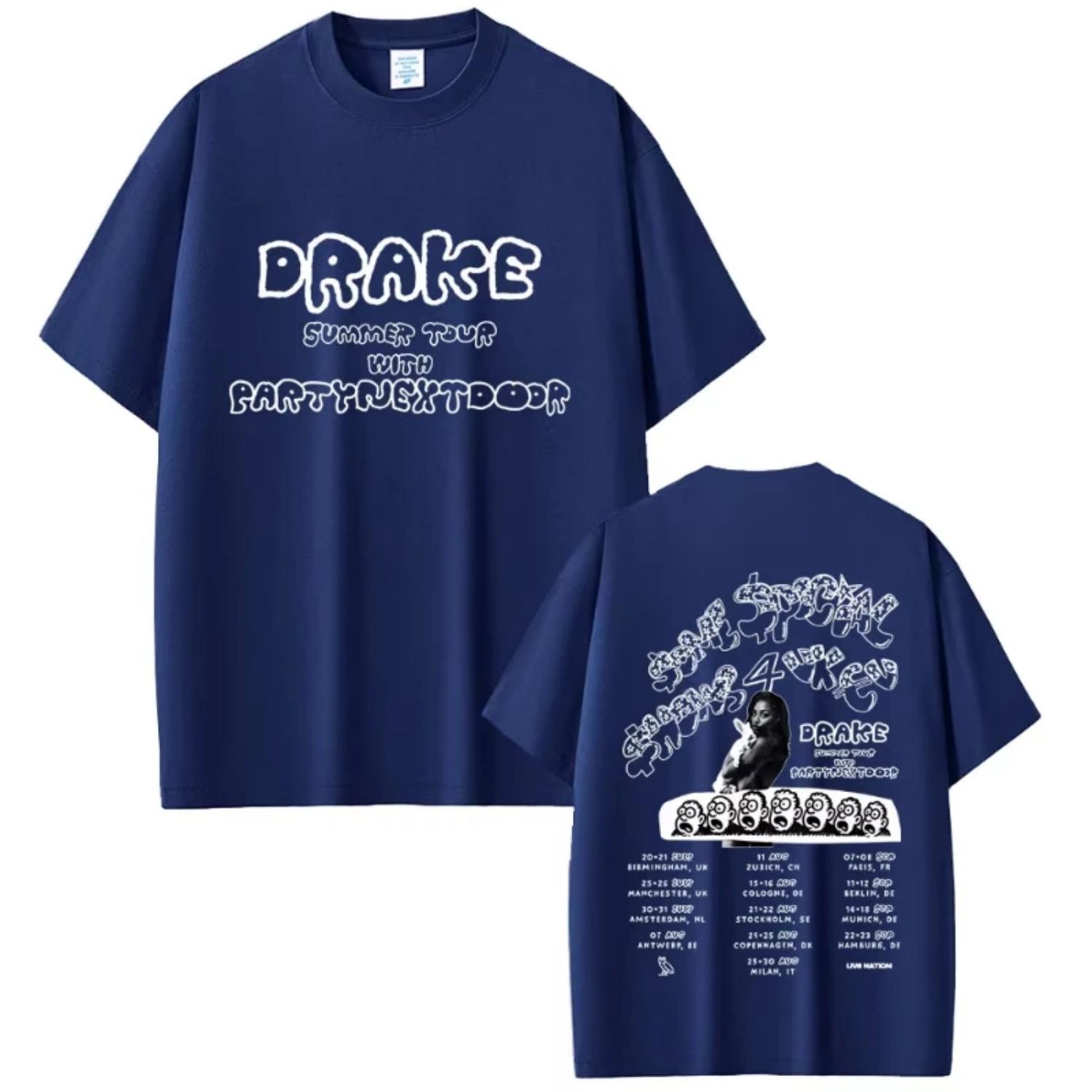 Rapper Drake Europe Tour with Partynextdoor 2025 T-shirt SSS4U Some Sexy Songs 4 U t shirts Men Women Hip Hop Fashion T-shirts XXXXXL чорний
Rapper Drake Europe Tour with Partynextdoor 2025 T-shirt SSS4U Some Sexy Songs 4 U t shirts Men Women Hip Hop Fashion T-shirts XXXXXL чорний