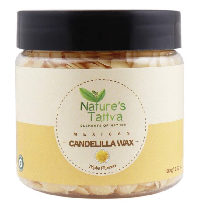 Mexican Candelilla Wax: Skin Nutrition and Protection (100 G), Mexican Candelilla Wax, Nature s Tattva
Mexican Candelilla Wax: Skin Nutrition and Protection (100 G), Mexican Candelilla Wax, Nature s Tattva