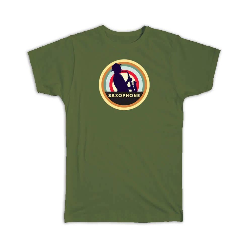 Gift T-Shirt : Saxophonist Colorful Circles Retro Wall Illustration Musician M
Gift T-Shirt : Saxophonist Colorful Circles Retro Wall Illustration Musician M
