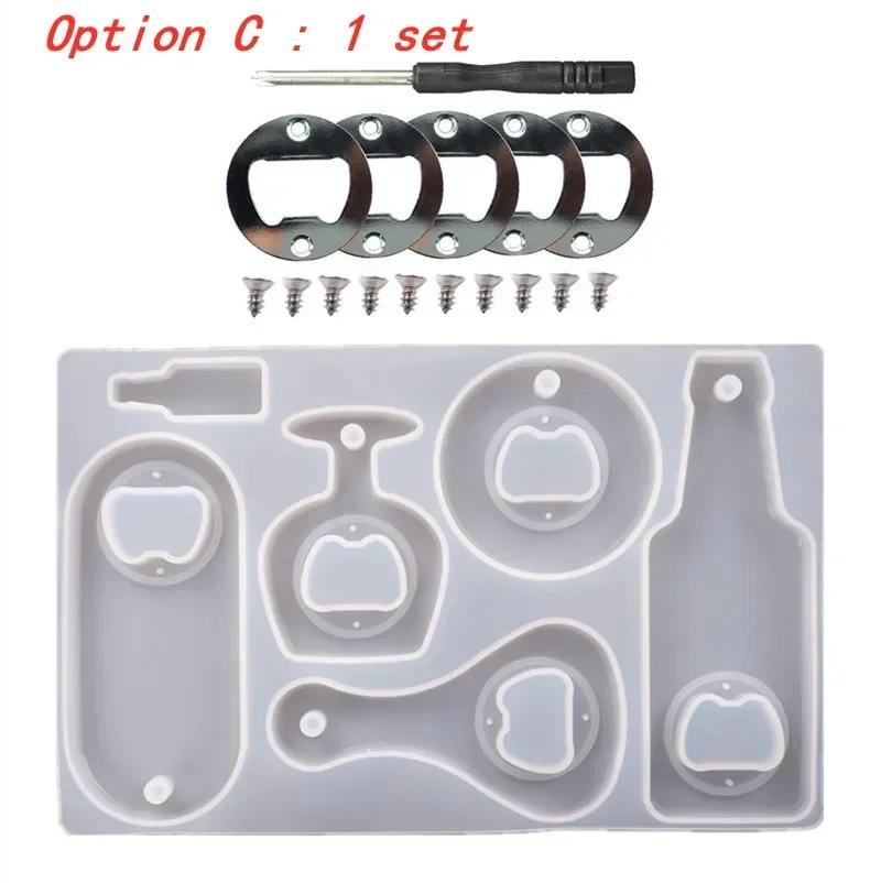 New Diy Handmade Creative Crystal Resin Epoxy Beer Spanner Bottle Opener Dried Flower Epoxy Mirror Silicone Mold Mold for Resin
New Diy Handmade Creative Crystal Resin Epoxy Beer Spanner Bottle Opener Dried Flower Epoxy Mirror Silicone Mold Mold for Resin