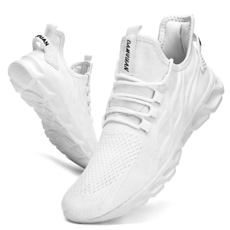 Fujeak Lightweight Casual Running Shoes for Men Plus Size Non-slip Footwear Breathable Man Sneakers Trendy Comfort Soft Flats 46 білий
Fujeak Lightweight Casual Running Shoes for Men Plus Size Non-slip Footwear Breathable Man Sneakers Trendy Comfort Soft Flats 46 білий